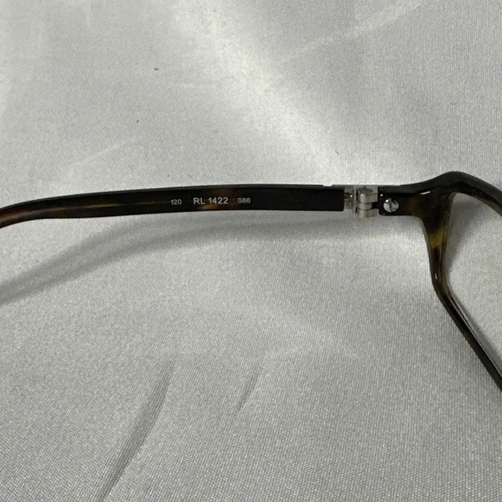 RALPH LAUREN RL1422 1H3 Eyeglasses Frames Only Italy 52-14-120 Brown Marble UZ70